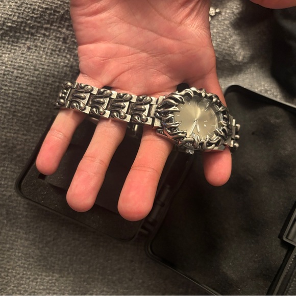 alabaster Claw watch + bracelet & carrying case - Picture 1 of 6